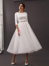 Elegantes Abendkleid mit Rundhalsausschnitt